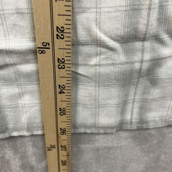 Untuckit Shirt Women’s 4 S Button Up White & Gray Plaid Tencel Muscle Top New - Picture 5 of 5